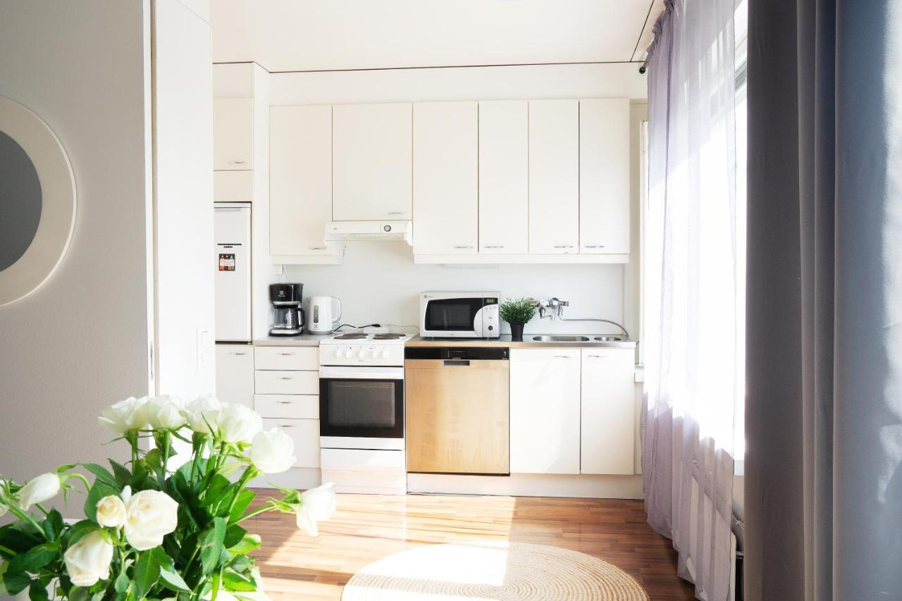 Oulu City Center 4-Room Apartment Parking מראה חיצוני תמונה